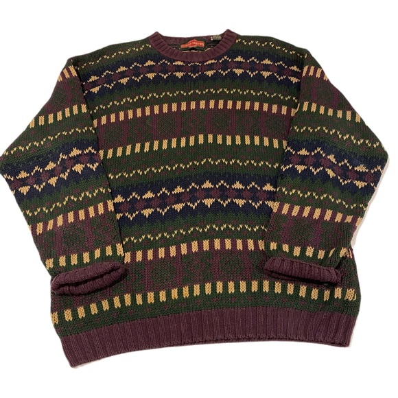 Vintage Drug Rug Sweater